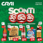 Crai Sconti 30 40 50 - al 23.07.2025
