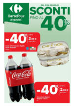 Carrefour Express Sconti fino al 40% - al 22.07.2025