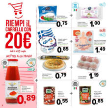 Riempi il carrello con 20 euro