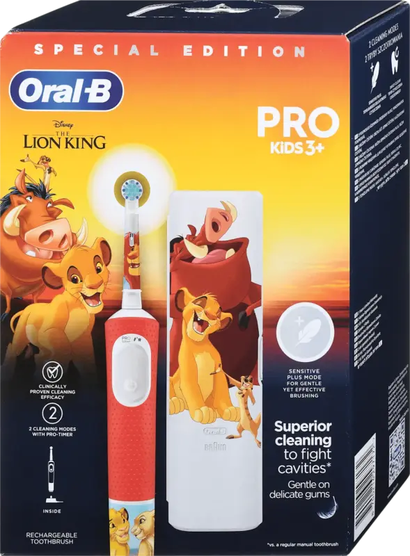 Pro Kids Lion King periuță de dinți electrică