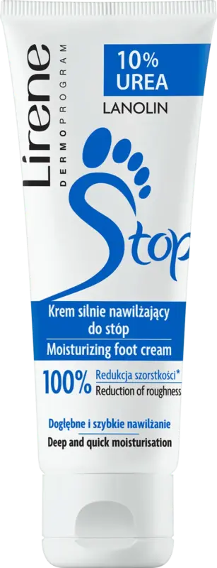 Cremă hidratantă cu 10% uree pentru picioare