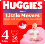 dm Scutece chiloțel pentru fetițe numărul 4, 9-14 kg