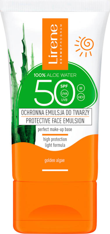 Emulsie cu aloe vera SPF50