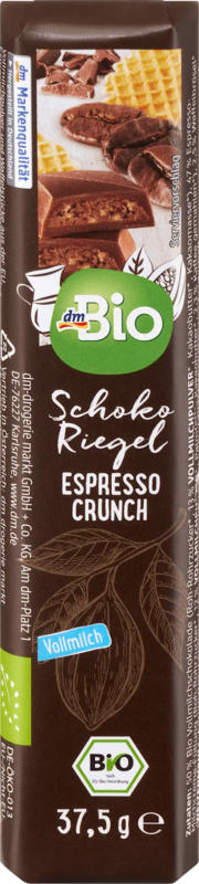 Baton de ciocolată cu lapte, espresso și crunch