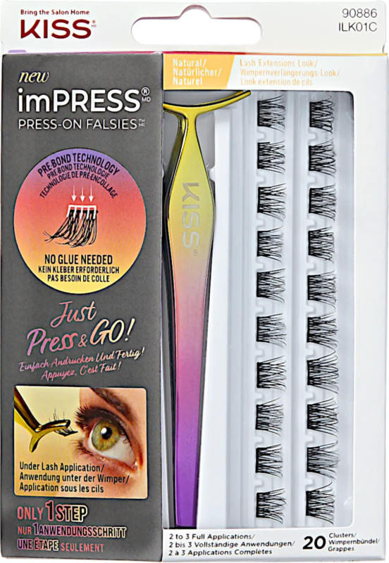 Kit gene false natural Impress Press-On