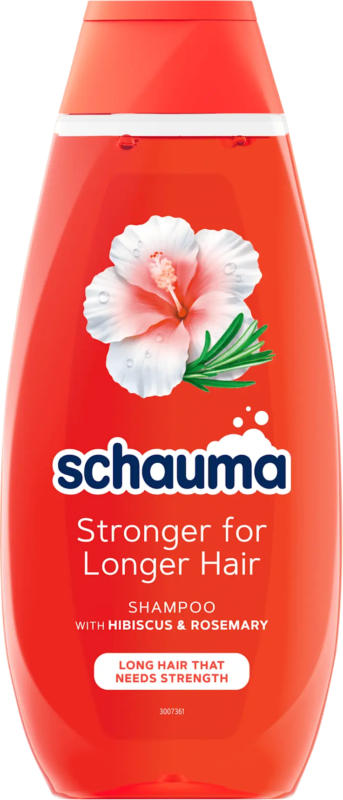 Șampon cu hibiscus și rozmarin pentru părul lung