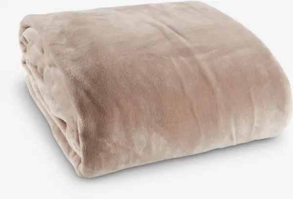JYSK Одеяло GULSKOLM 220x240 полар сивокафяво