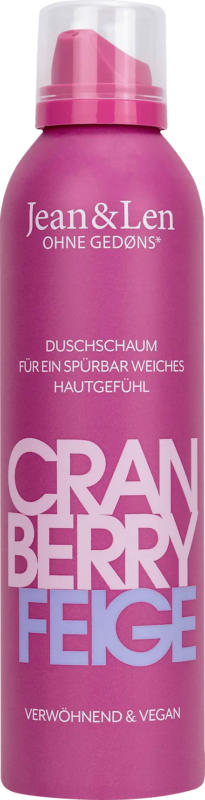 Jean&Len Duschschaum Cranberry Feige