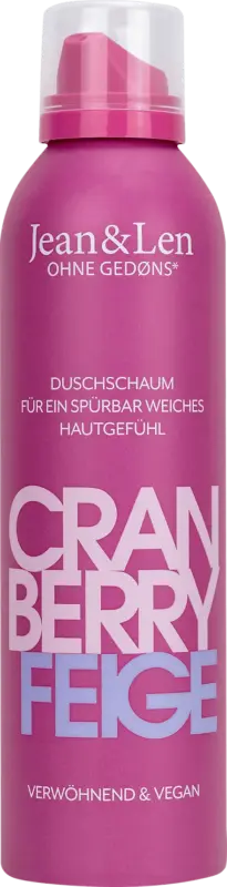 Jean&Len Duschschaum Cranberry Feige