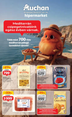 Auchan Akciós újság - amely érvényes a következő dátumtól: 10.07.2025