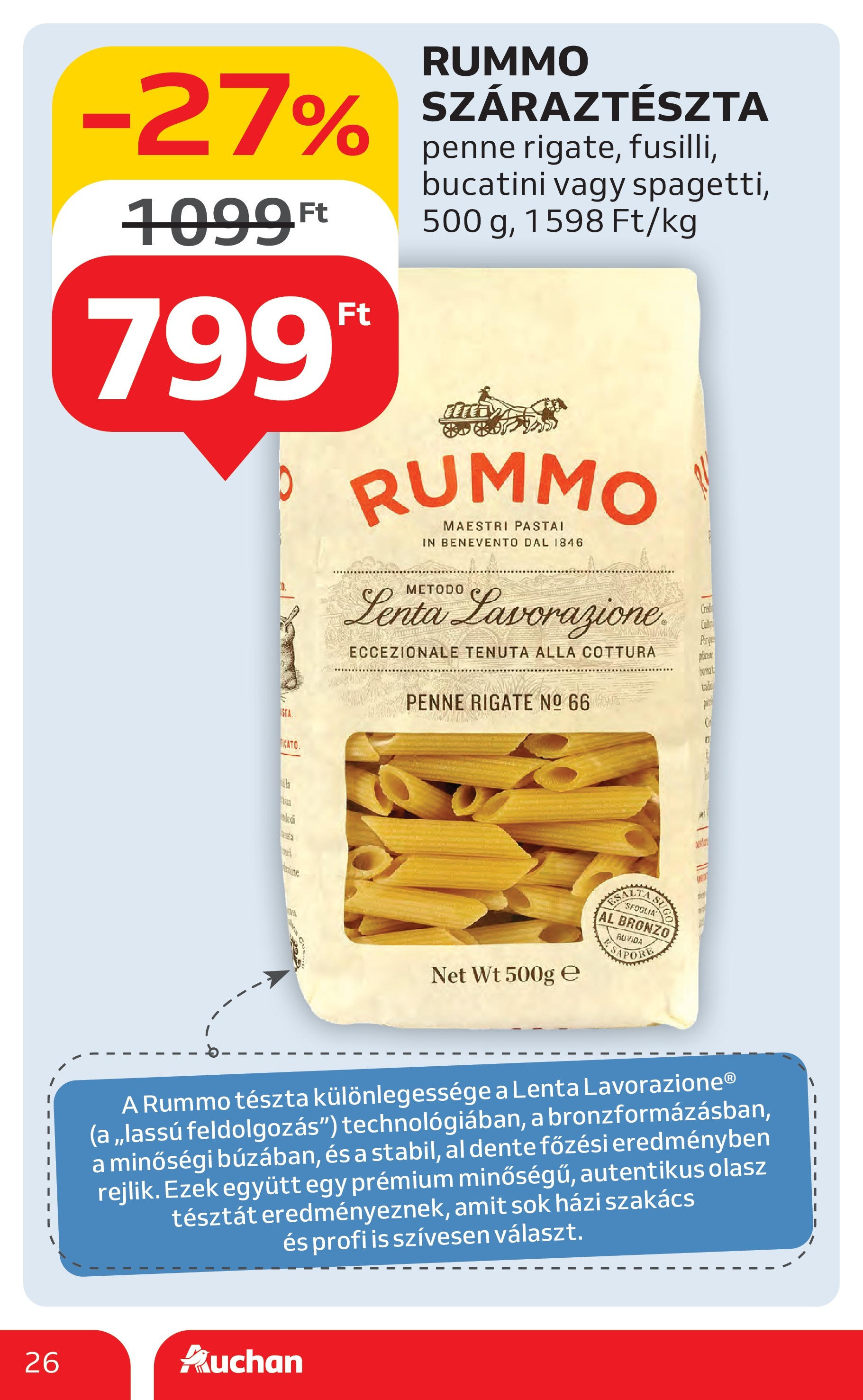 Akciós újság új Auchan - 2025.07.10. -tól/töl ⏳ | Oldal: 26 | Termékek: Penne, Tészta, Száraztészta Auchan Akciós újság - 2025.07.10. -tól/töl > akció, lapozható szórólap 🛍️ | Oldal: 26 | Termékek: Penne, Tészta, Száraztészta