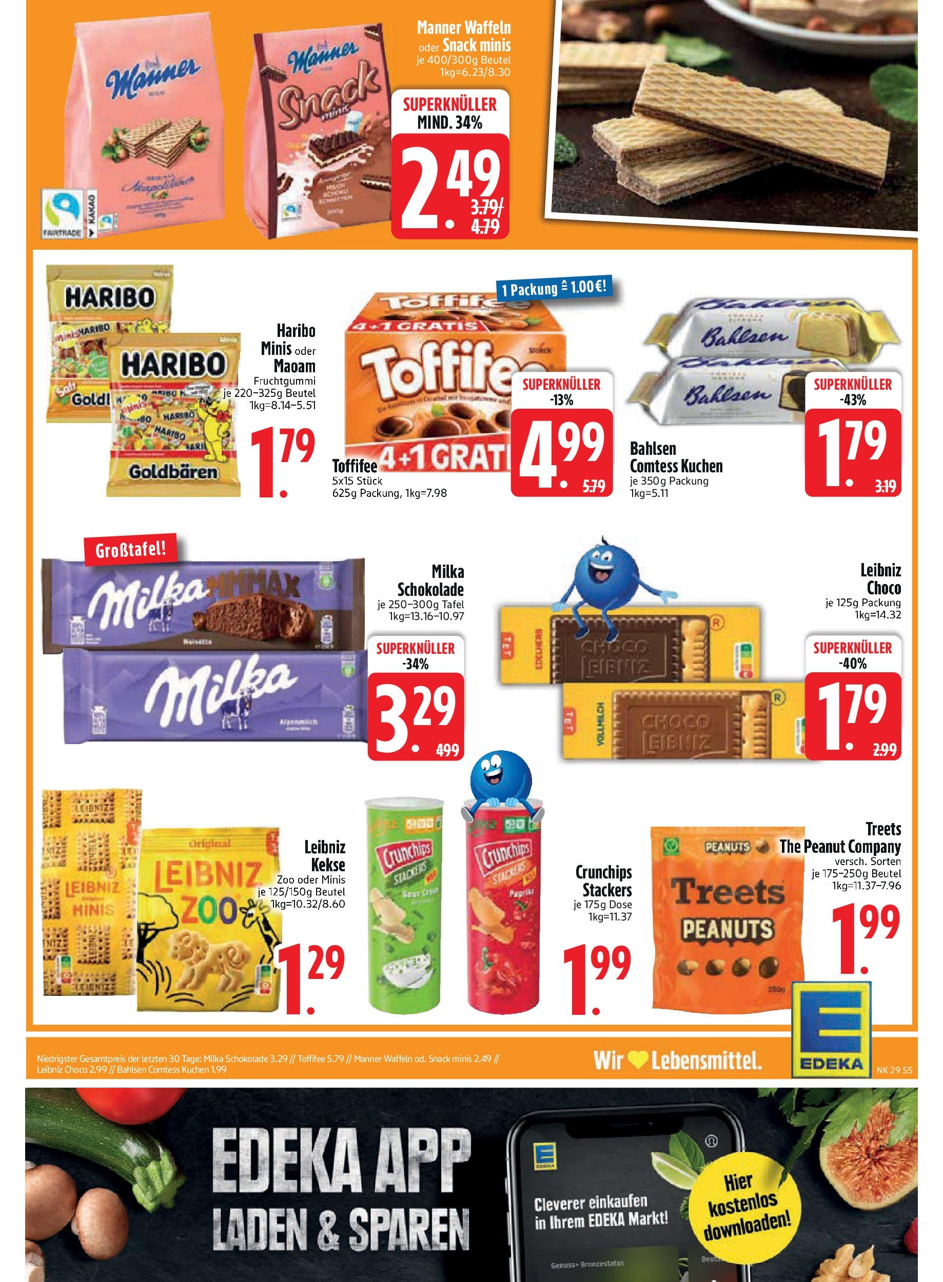 Edeka prospekt Rötz	 (ab 13.07.2025) » Angebote Online | Seite: 5 | Produkte: Haribo, Schokolade, Grat, Kekse