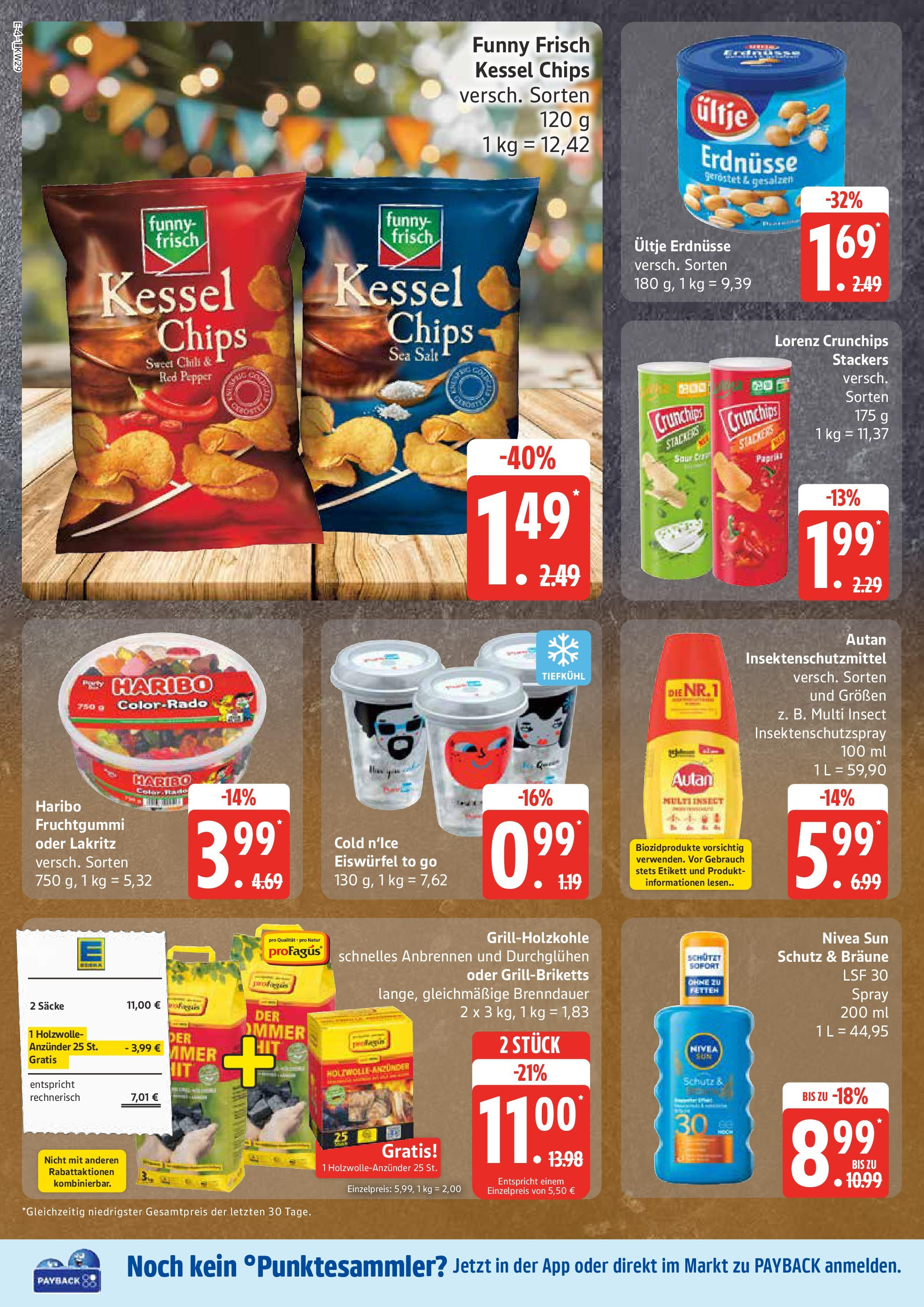 Marktkauf - Marktkauf: Wochenangebote (ab 13.07.2025) » Angebote online | Seite: 4 | Produkte: Ultje erdnusse, Funny frisch, Chili, Chips
