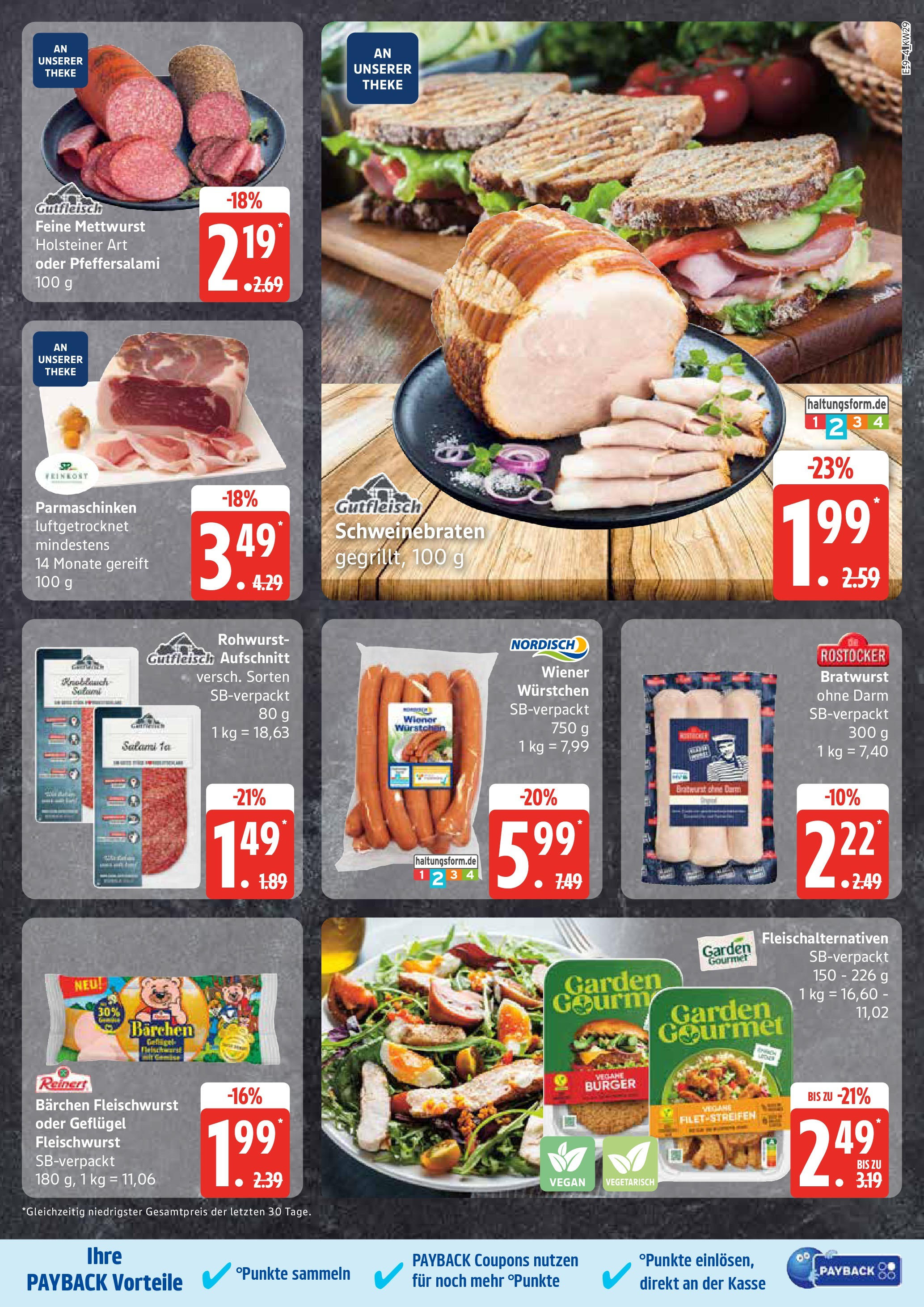Marktkauf - Marktkauf: Wochenangebote (ab 13.07.2025) » Angebote online | Seite: 9 | Produkte: Theke, Bratwurst, Burger, Knoblauch