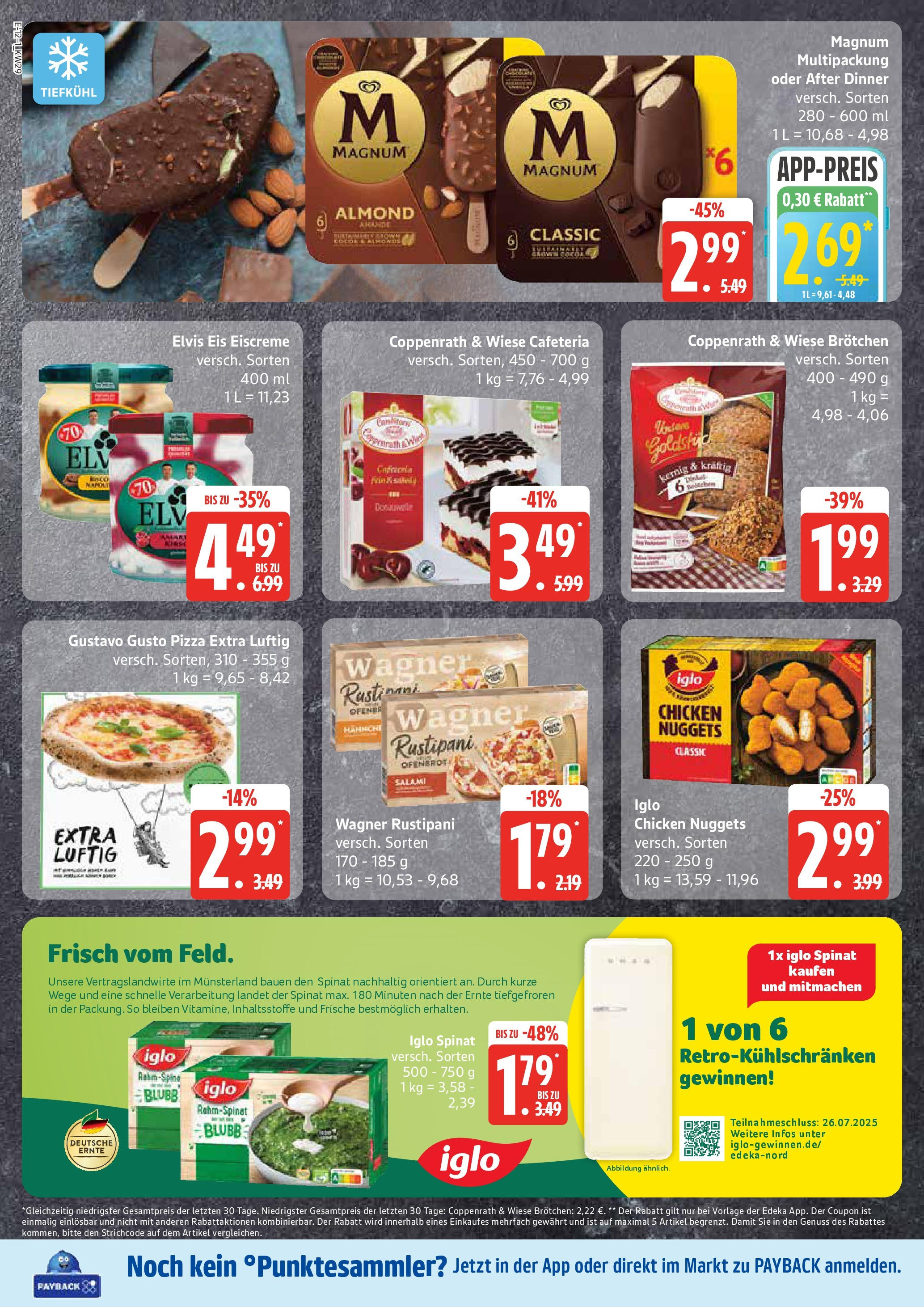 Marktkauf - Marktkauf: Wochenangebote (ab 13.07.2025) » Angebote online | Seite: 12 | Produkte: Gustavo gusto, Eiscreme, Pizza, Eis