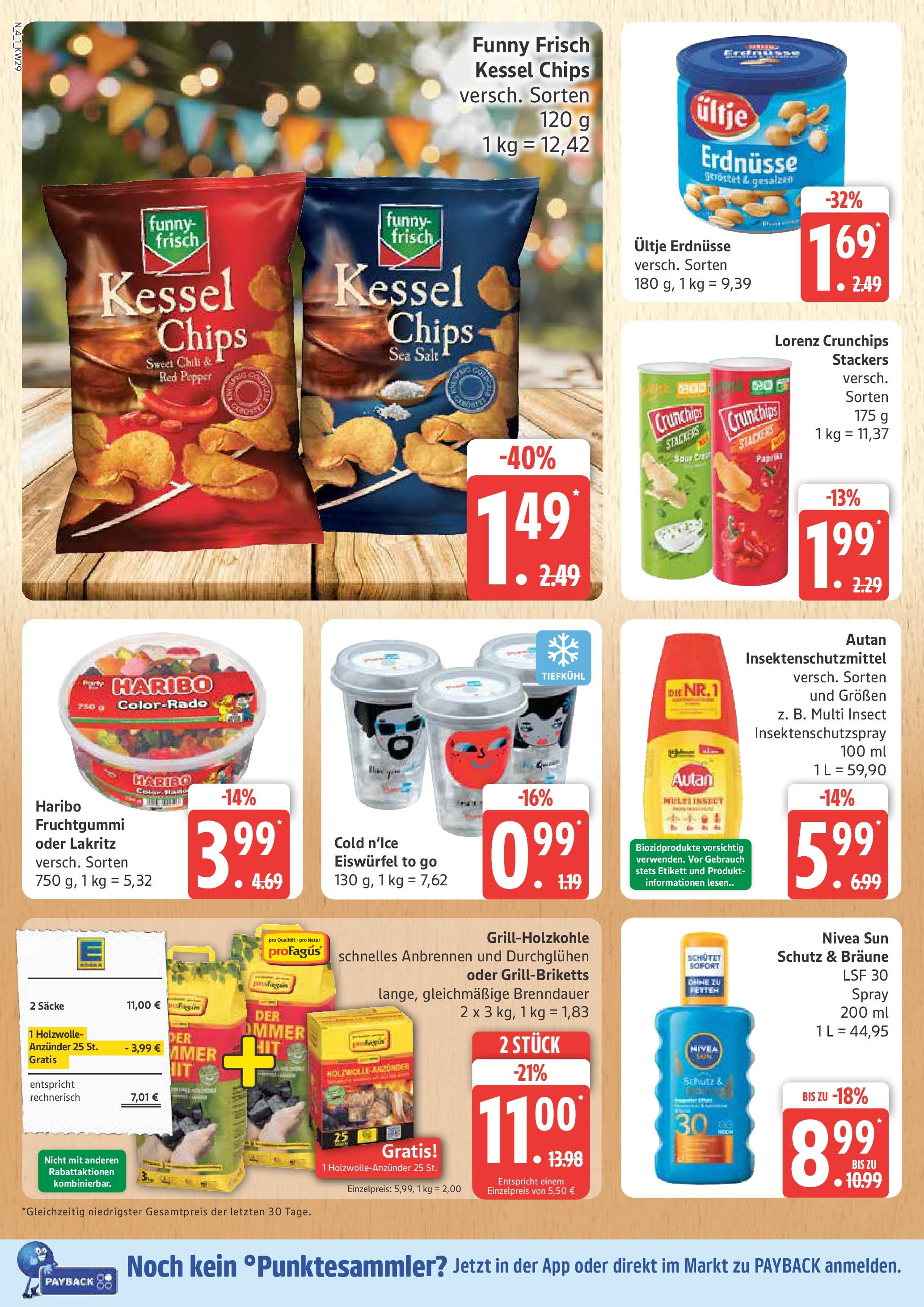 Marktkauf - Marktkauf: Wochenangebote (ab 13.07.2025) » Angebote online | Seite: 4 | Produkte: Ultje erdnusse, Erdnüsse, Chili, Lorenz crunchips