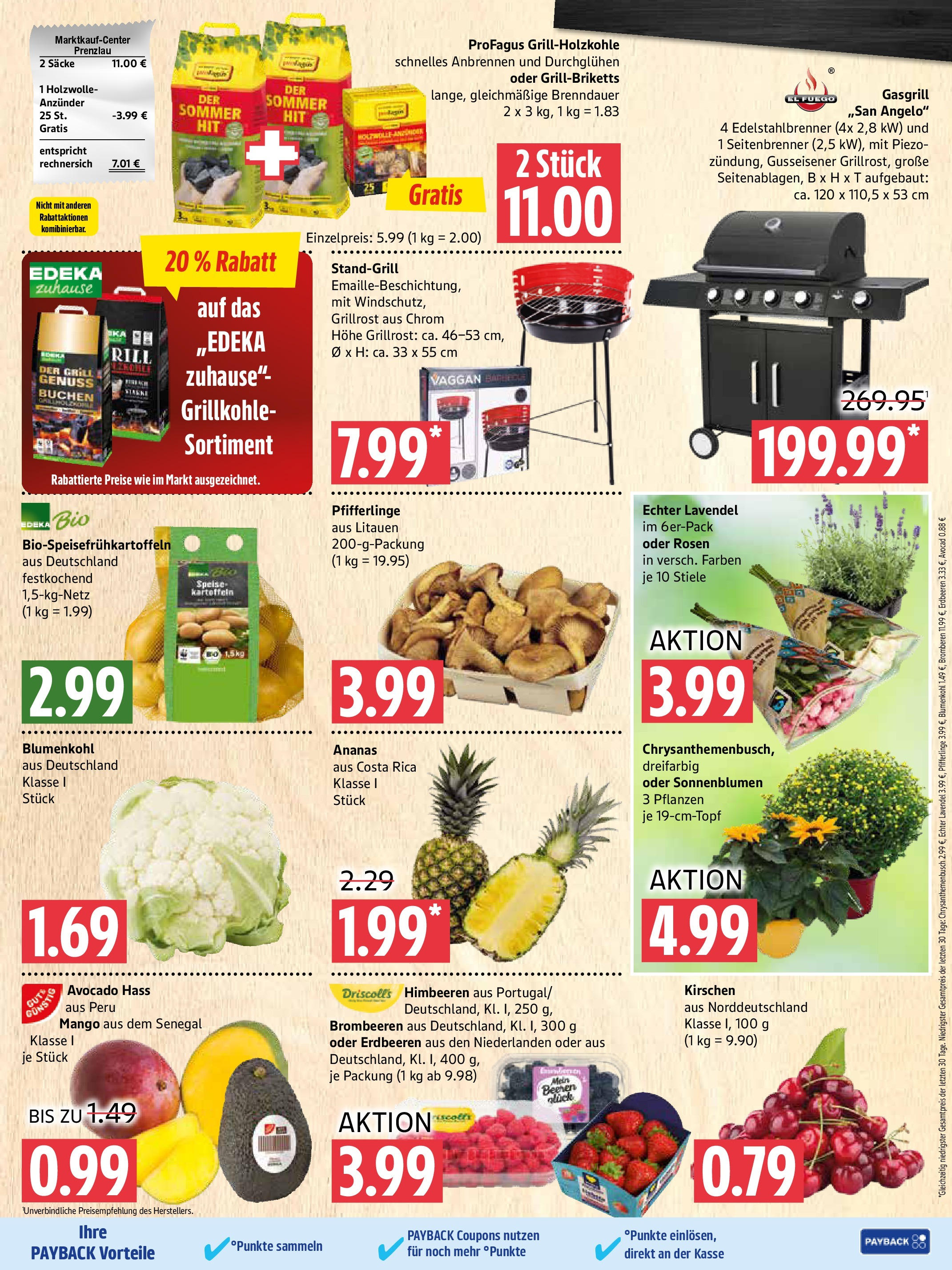 Marktkauf - Marktkauf: Wochenangebote (ab 13.07.2025) » Angebote online | Seite: 3 | Produkte: Grill, Kartoffeln, Mango, Pfifferlinge