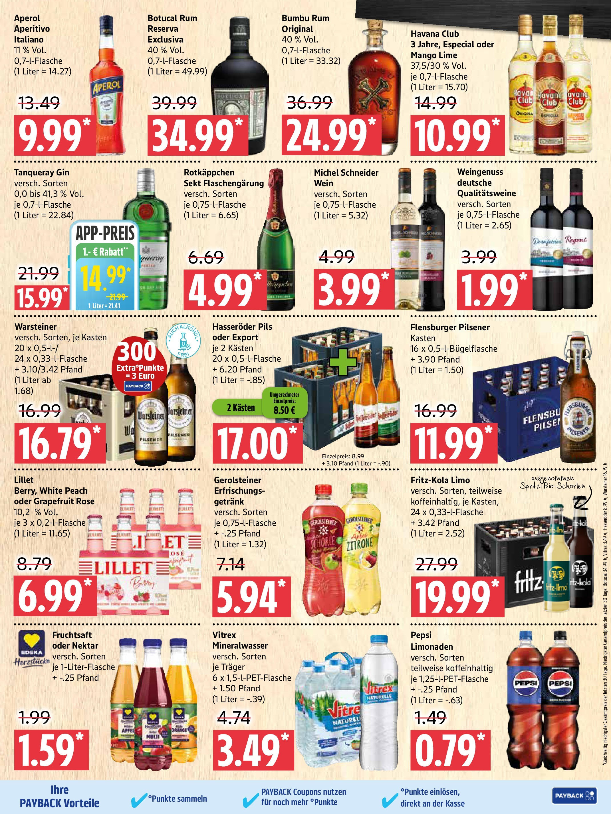 Marktkauf - Marktkauf: Wochenangebote (ab 13.07.2025) » Angebote online | Seite: 9 | Produkte: Havana club, Mango, Hasseröder, Gerolsteiner