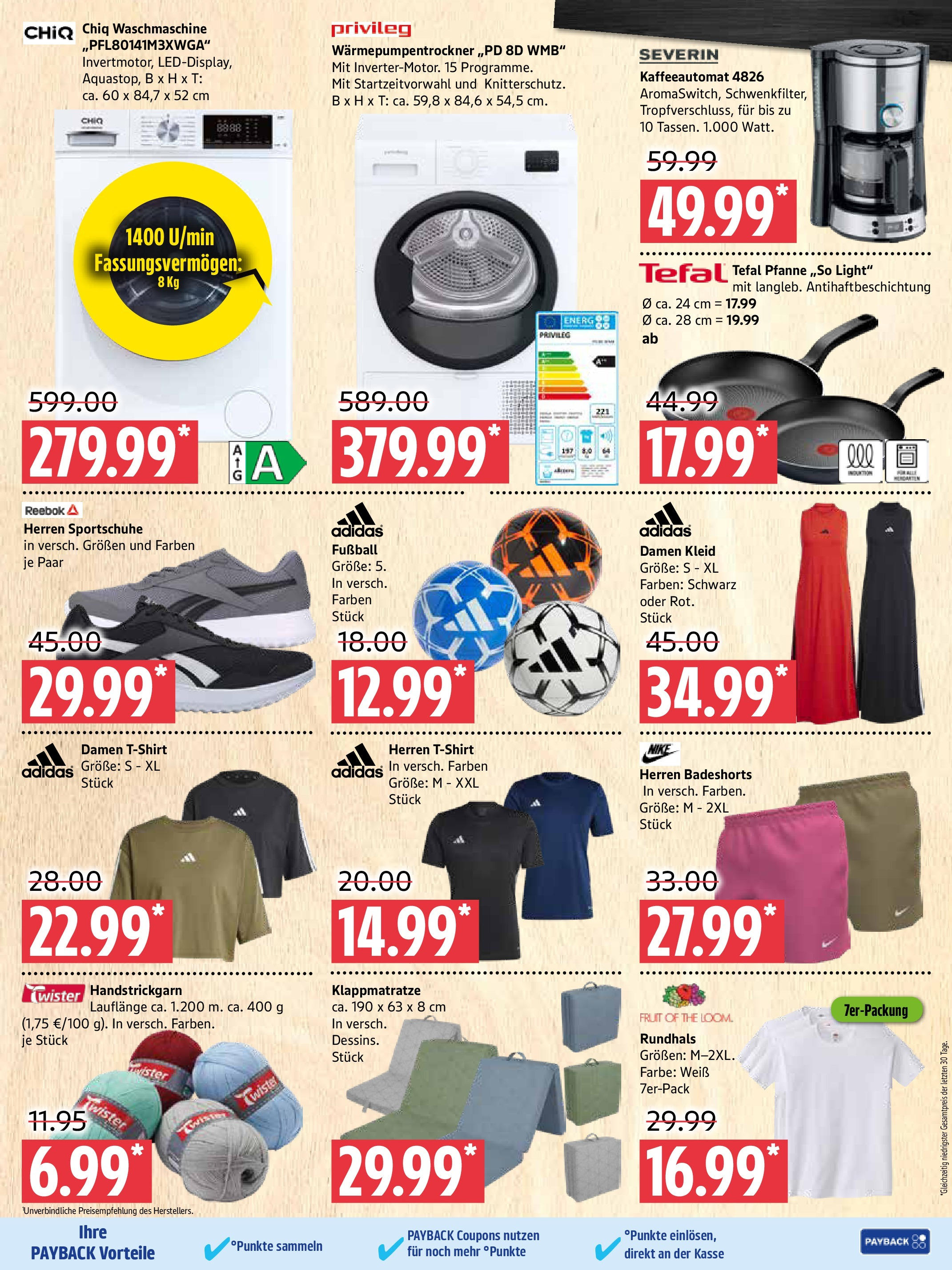 Marktkauf - Marktkauf: Wochenangebote (ab 13.07.2025) » Angebote online | Seite: 11 | Produkte: Badeshorts, Waschmaschine, Fußball, Kleid