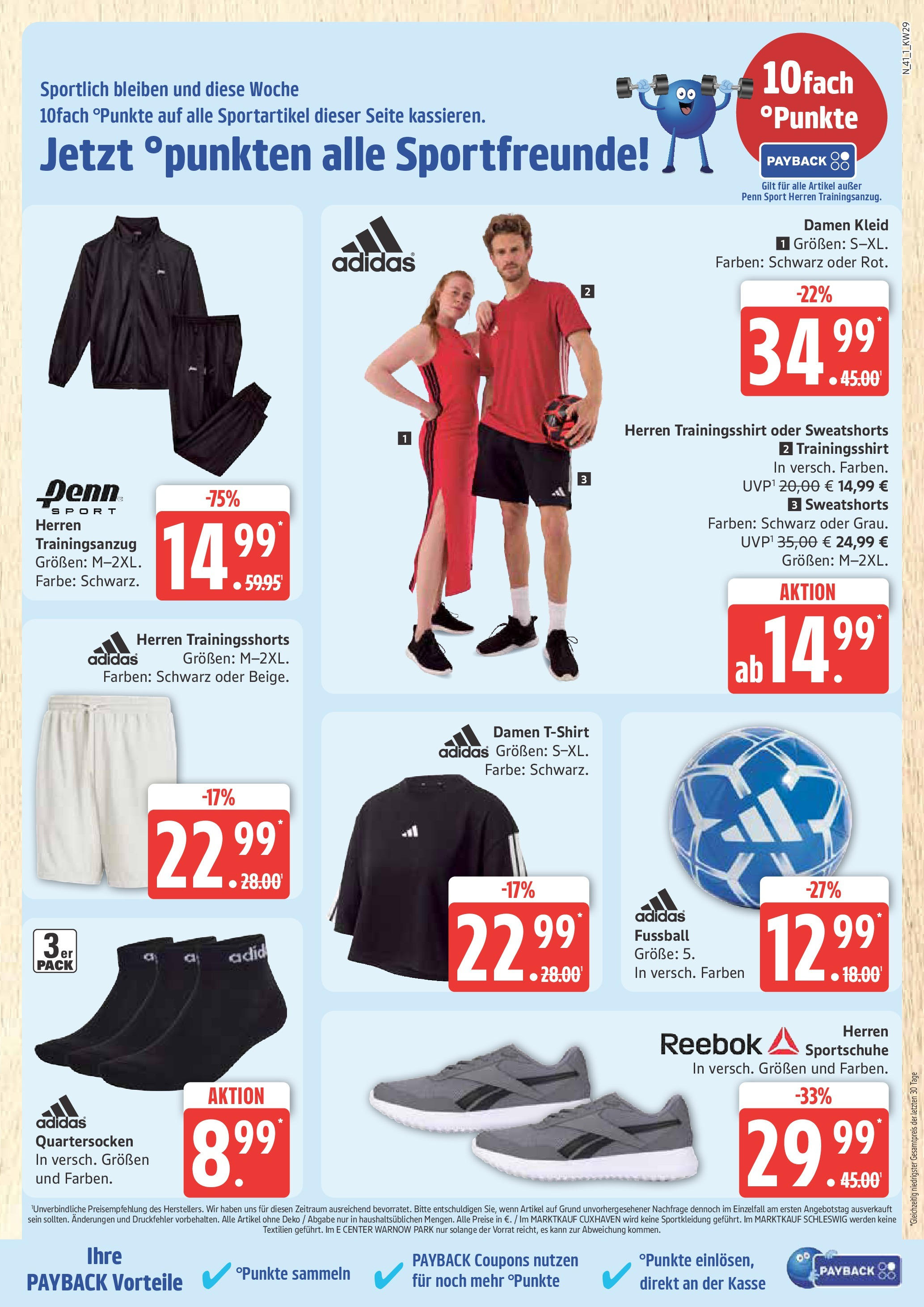 Marktkauf - Marktkauf: Wochenangebote (ab 13.07.2025) » Angebote online | Seite: 41 | Produkte: Sweatshorts, Fußball, Kleid
