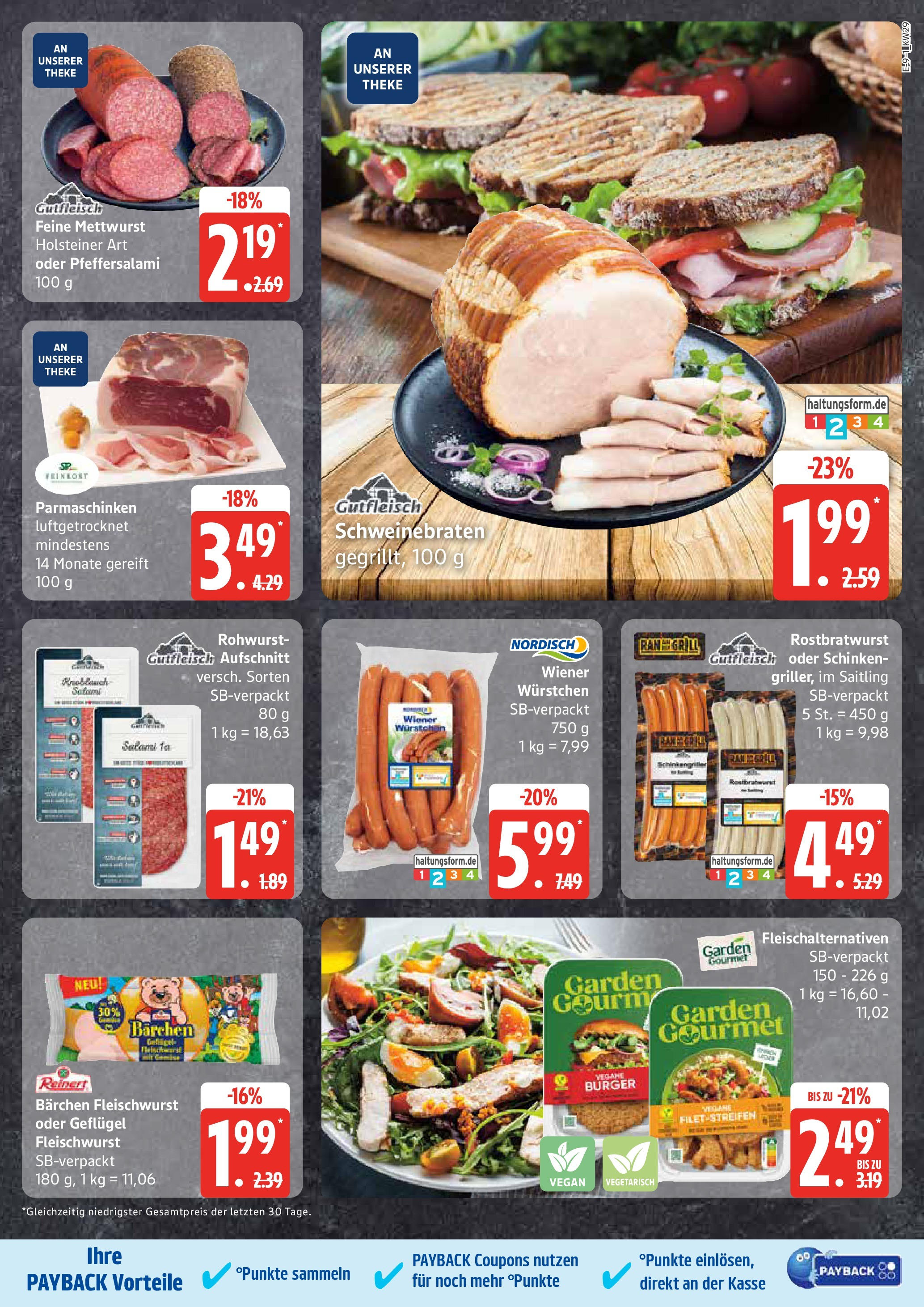 Marktkauf - Marktkauf: Wochenangebote (ab 13.07.2025) » Angebote online | Seite: 9 | Produkte: Grill, Burger, Knoblauch, Schinken
