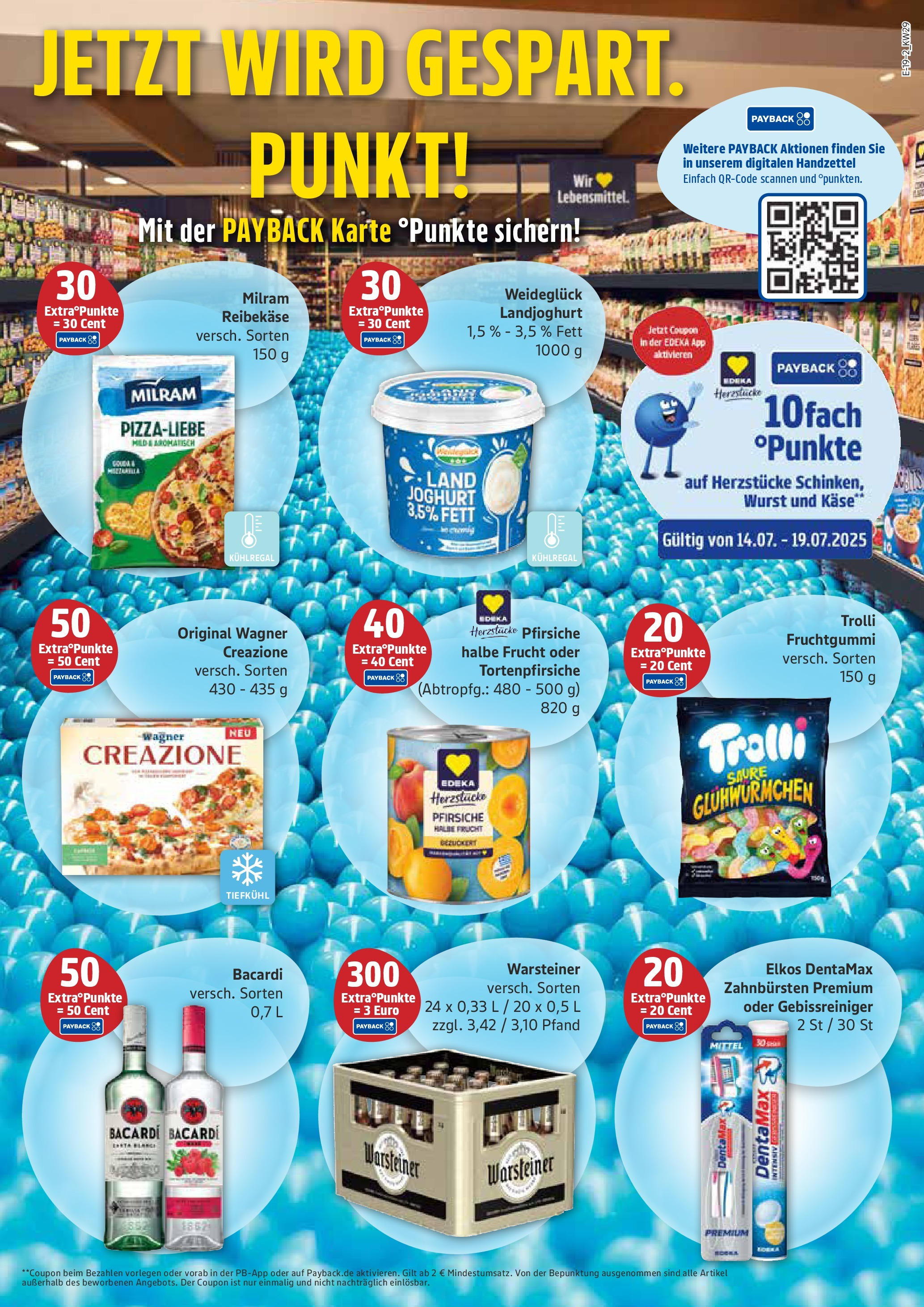 Marktkauf - Marktkauf: Wochenangebote (ab 13.07.2025) » Angebote online | Seite: 19 | Produkte: Käse, Milram, Warsteiner, Reibekase