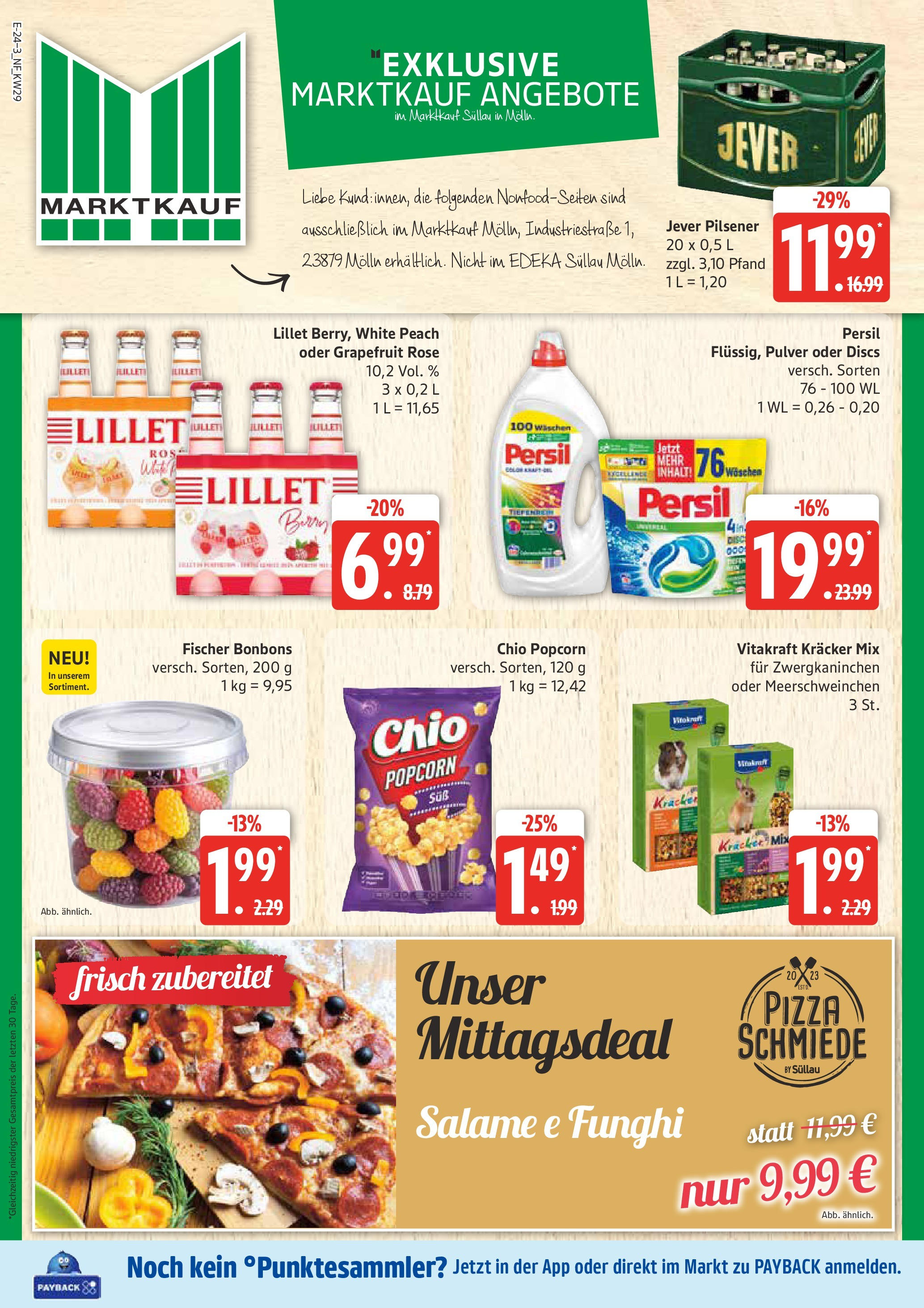 Edeka prospekt Ratzeburg	 (ab 13.07.2025) » Angebote Online | Seite: 24 | Produkte: Grapefruit, Jever, Pizza, Persil