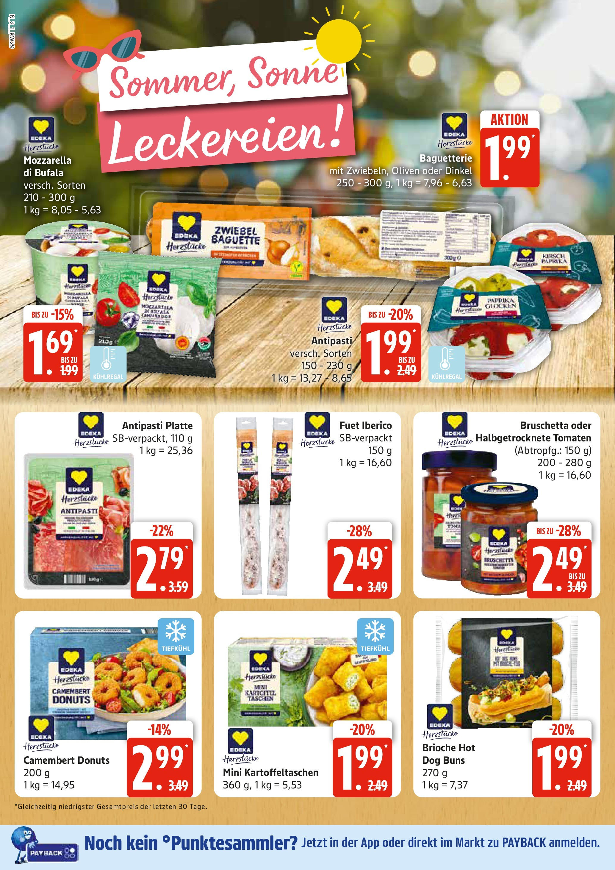 Edeka prospekt Rostock	 (ab 13.07.2025) » Angebote Online | Seite: 2 | Produkte: Baguette, Tomaten, Donuts, Paprika
