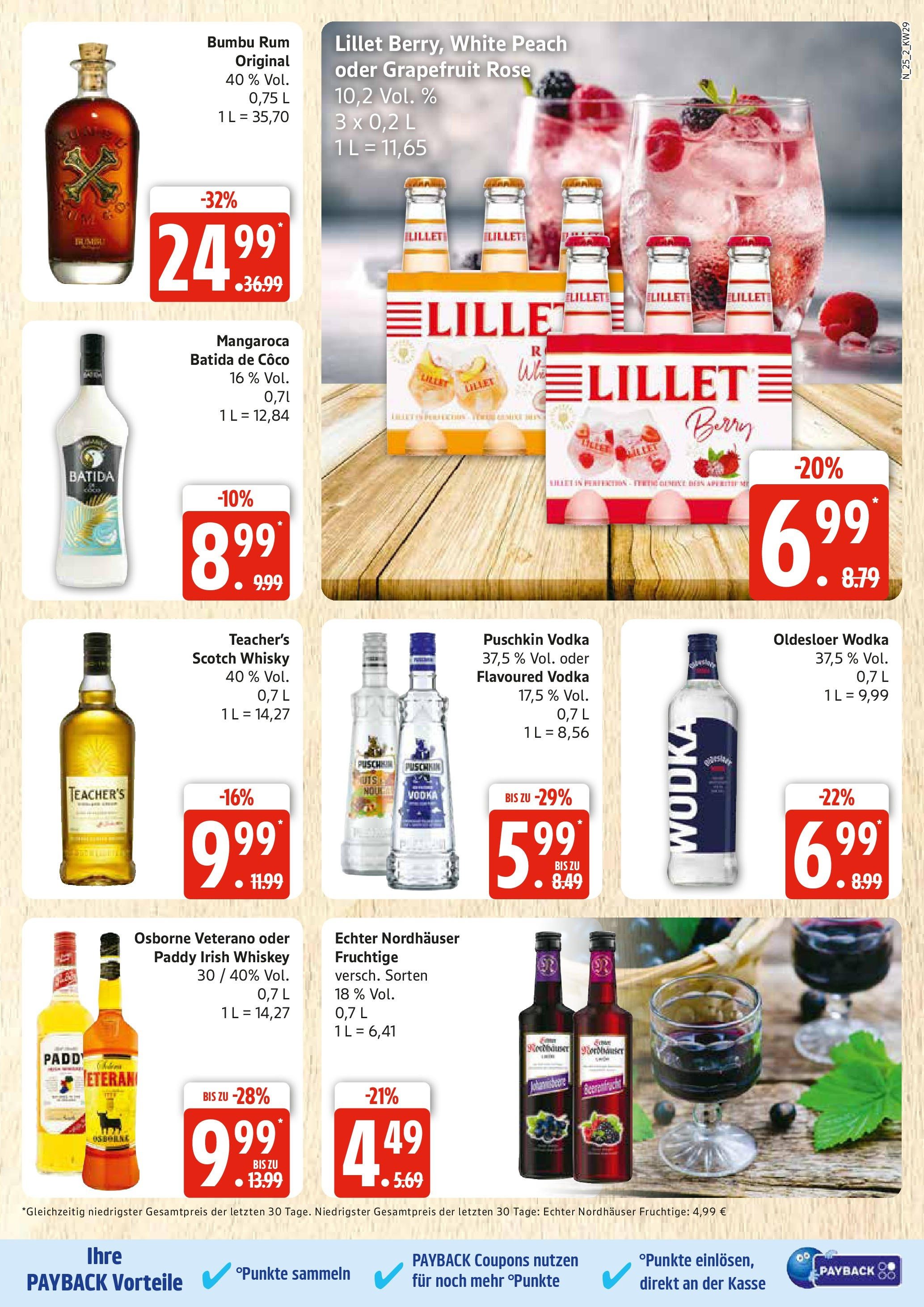 Edeka prospekt Rostock	 (ab 13.07.2025) » Angebote Online | Seite: 25 | Produkte: Whisky, Osborne, Rum, Batida de coco