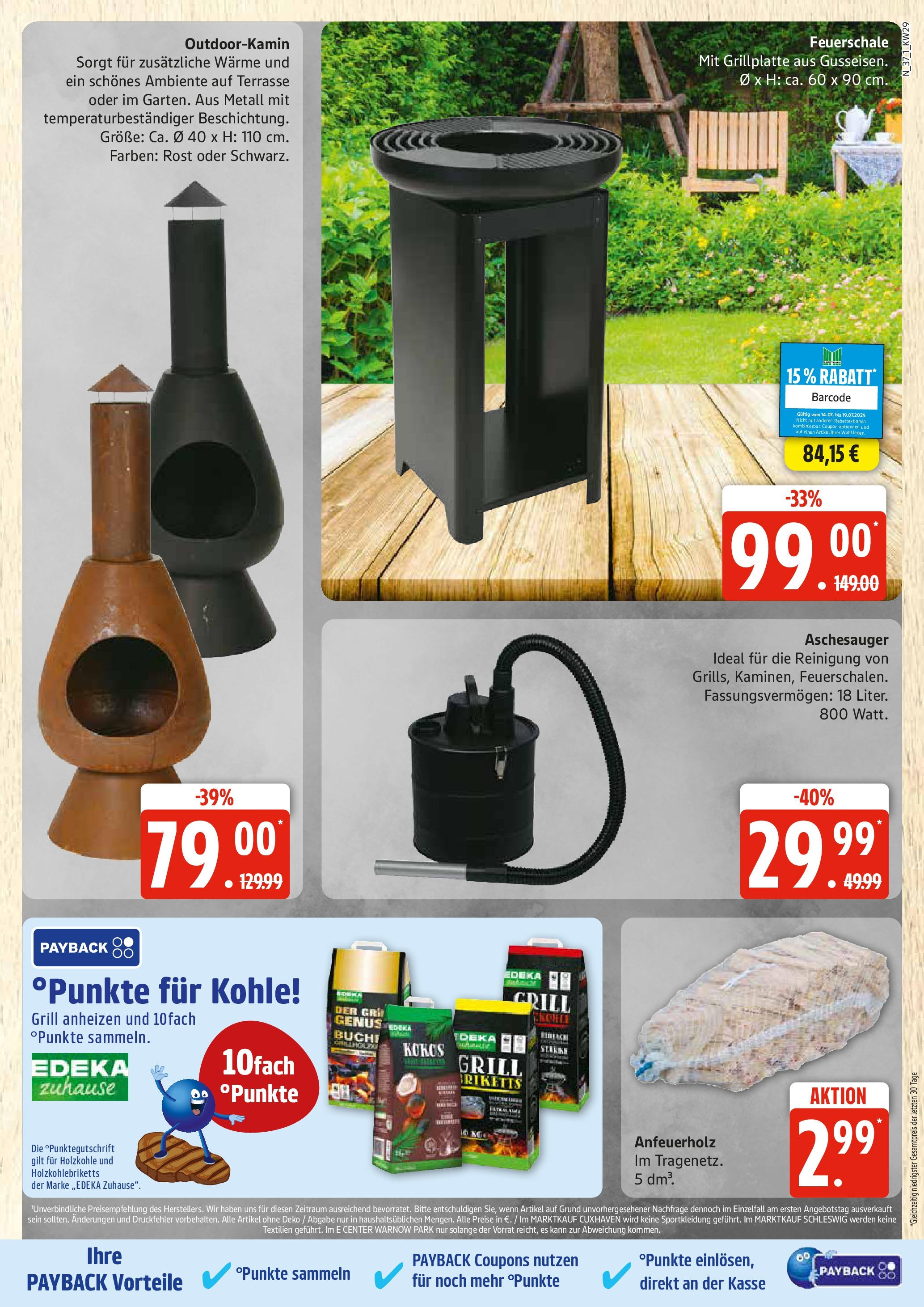 Edeka prospekt Rostock	 (ab 13.07.2025) » Angebote Online | Seite: 37 | Produkte: Grill
