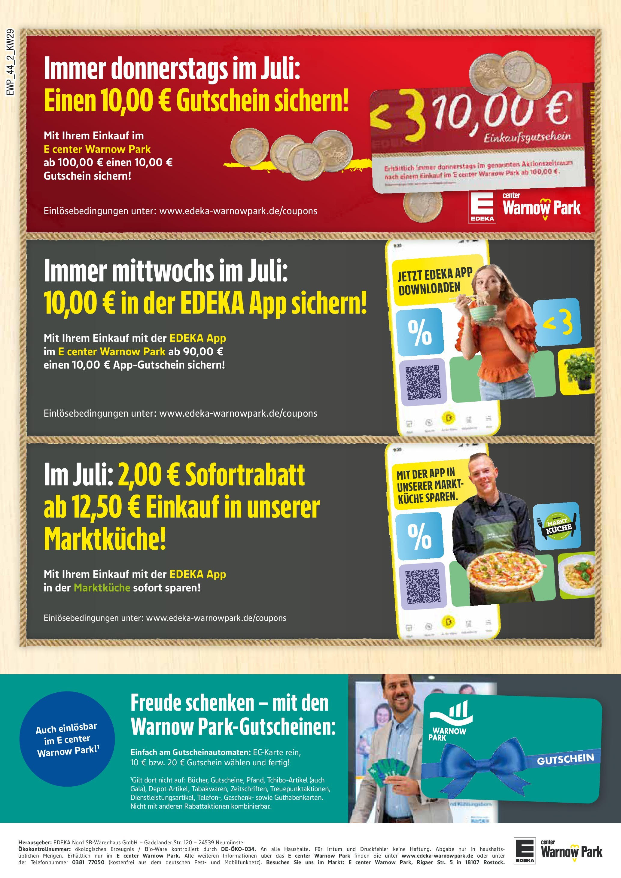 Edeka prospekt Rostock	 (ab 13.07.2025) » Angebote Online | Seite: 44 | Produkte: Küche