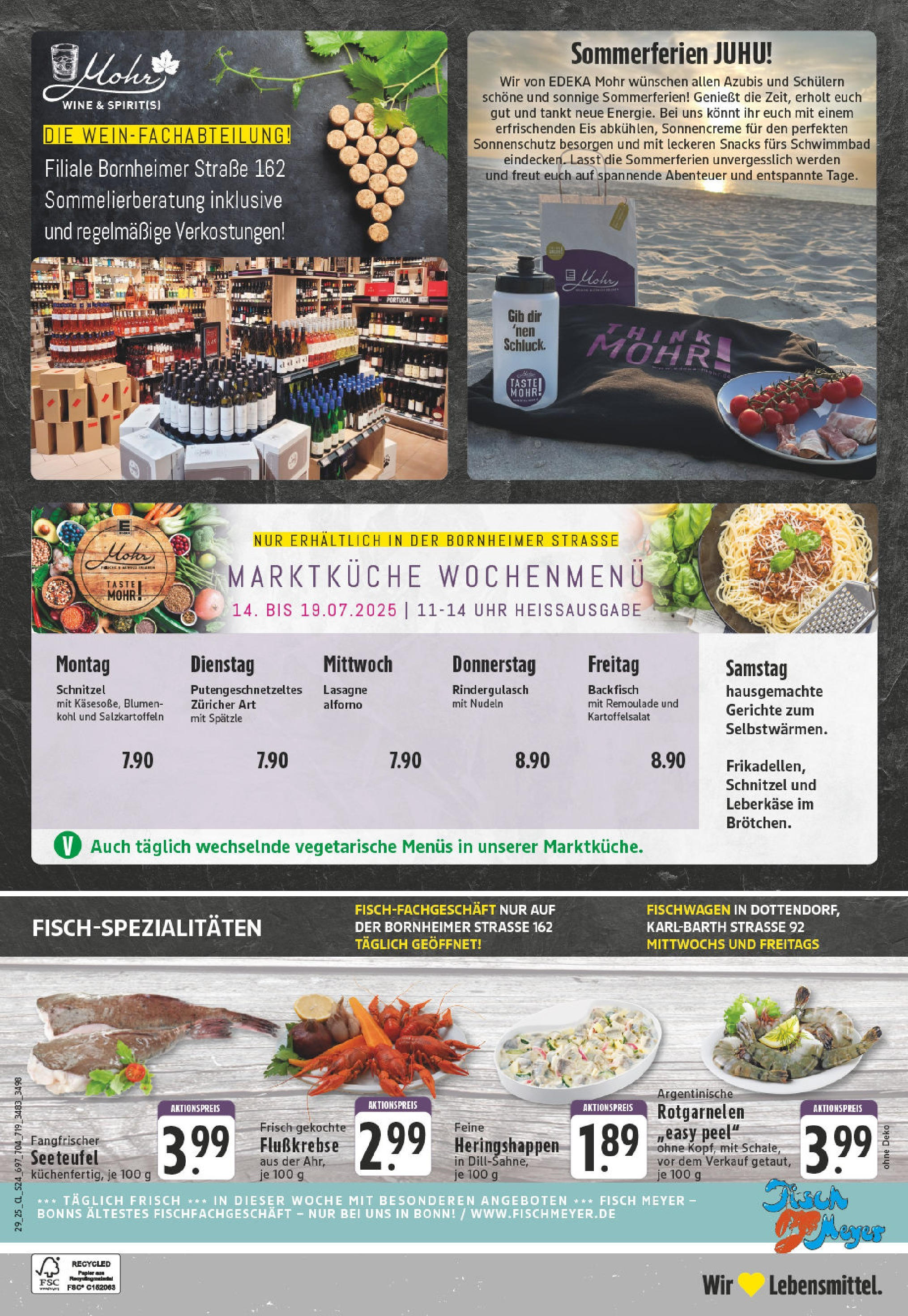 Edeka prospekt Bonn	 (ab 13.07.2025) » Angebote Online | Seite: 24 | Produkte: Schnitzel, Sonnencreme, Fisch, Nudeln