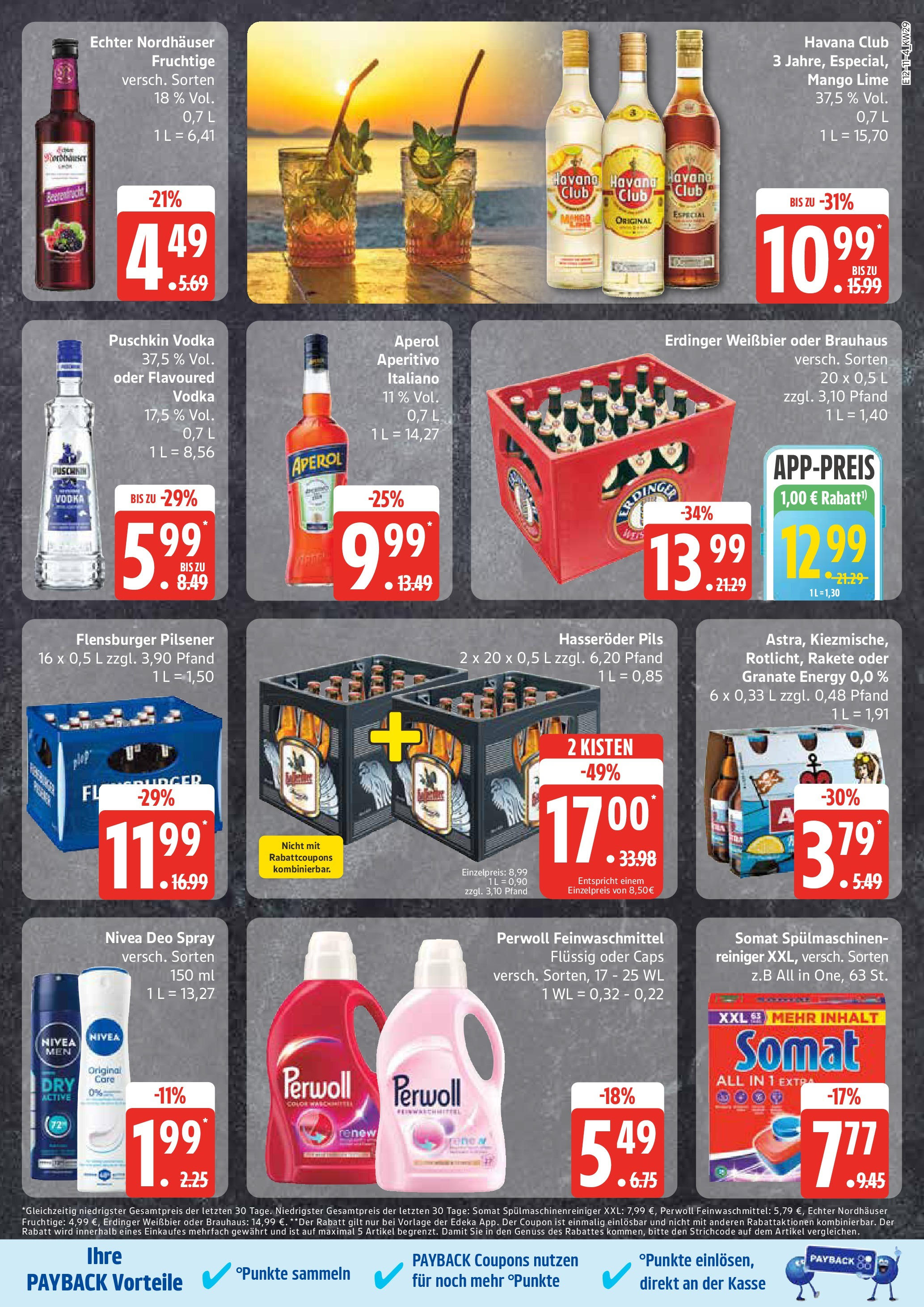 Edeka prospekt Rostock-Gehlsdorf	 (ab 13.07.2025) » Angebote Online | Seite: 11 | Produkte: Energy, Flensburger, Spülmaschinenreiniger, Hasseröder