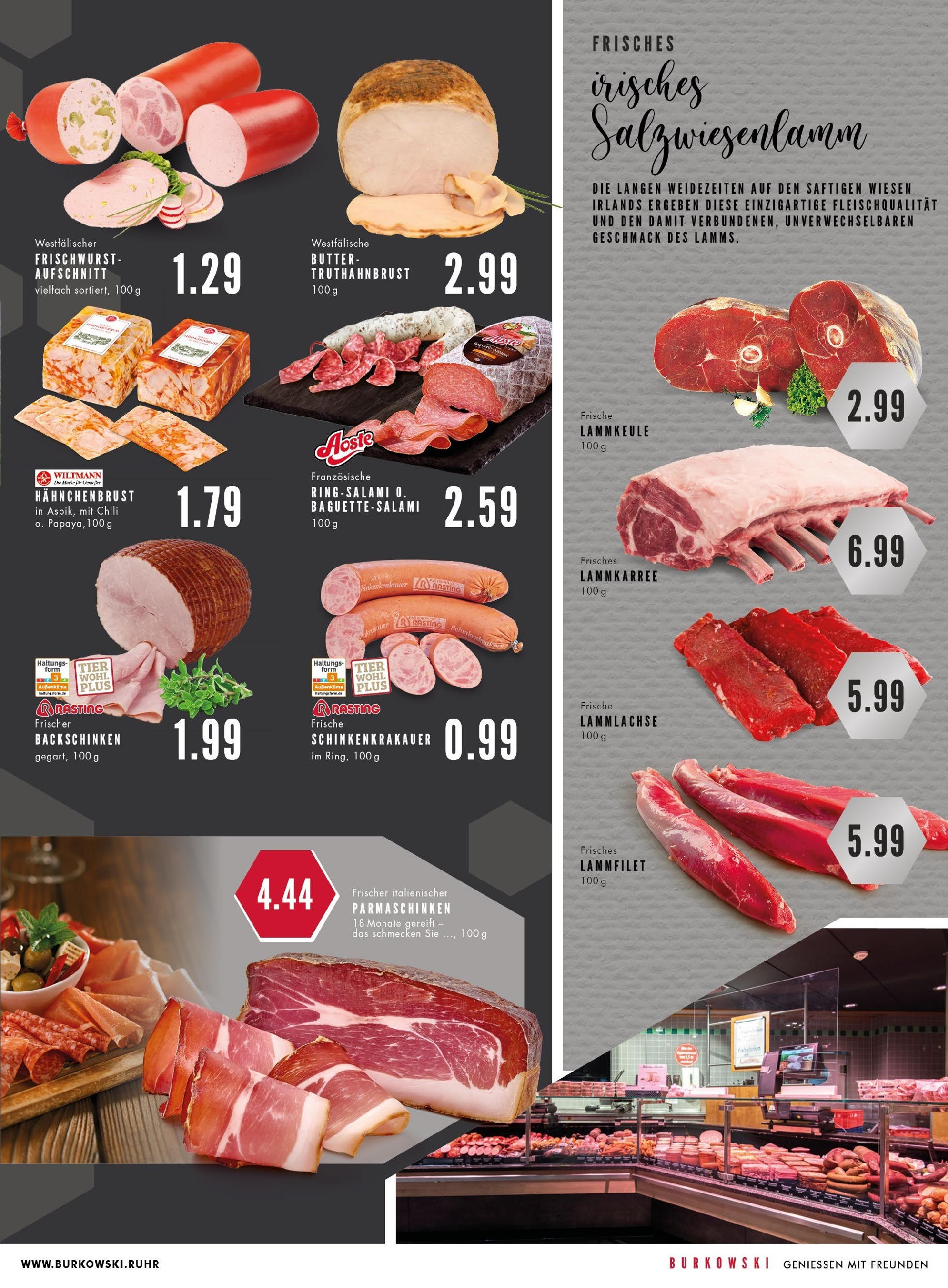 Edeka prospekt Essen	 (ab 14.07.2025) » Angebote Online | Seite: 5 | Produkte: Lammkeule, Butter, Chili, Salami