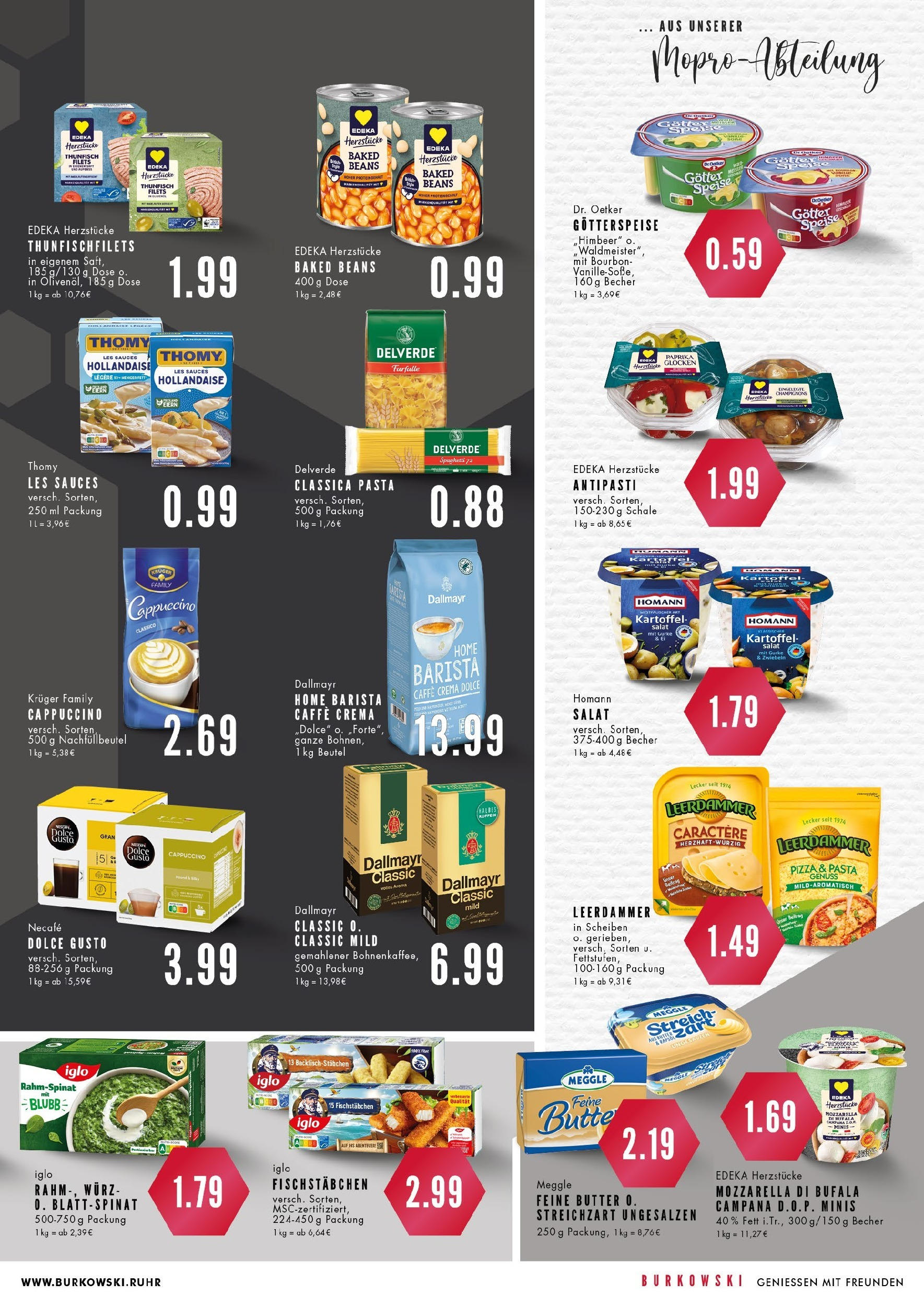 Edeka prospekt Essen	 (ab 14.07.2025) » Angebote Online | Seite: 7 | Produkte: Thunfisch, Pizza, Bourbon, Dolce gusto