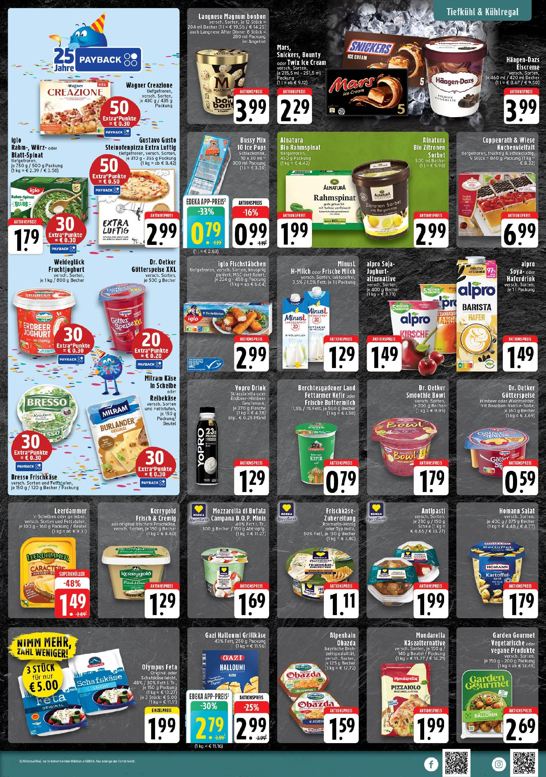 Edeka prospekt Mönchengladbach	 (ab 14.07.2025) » Angebote Online | Seite: 5 | Produkte: Bresso, Mars, Haferdrink, Salat