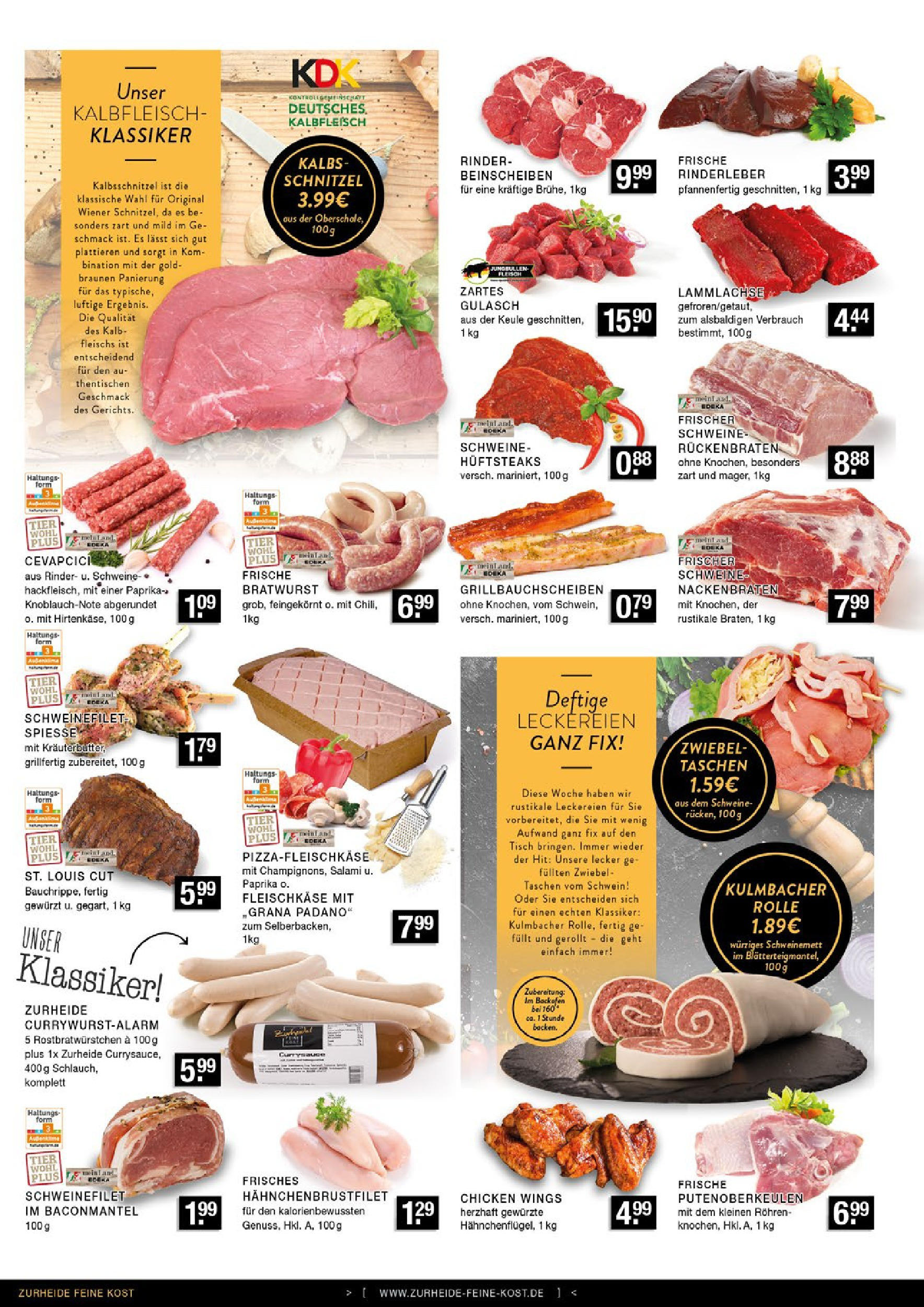 Edeka prospekt Bottrop	 (ab 13.07.2025) » Angebote Online | Seite: 2 | Produkte: Bratwurst, Spieße, Paprika, Backofen