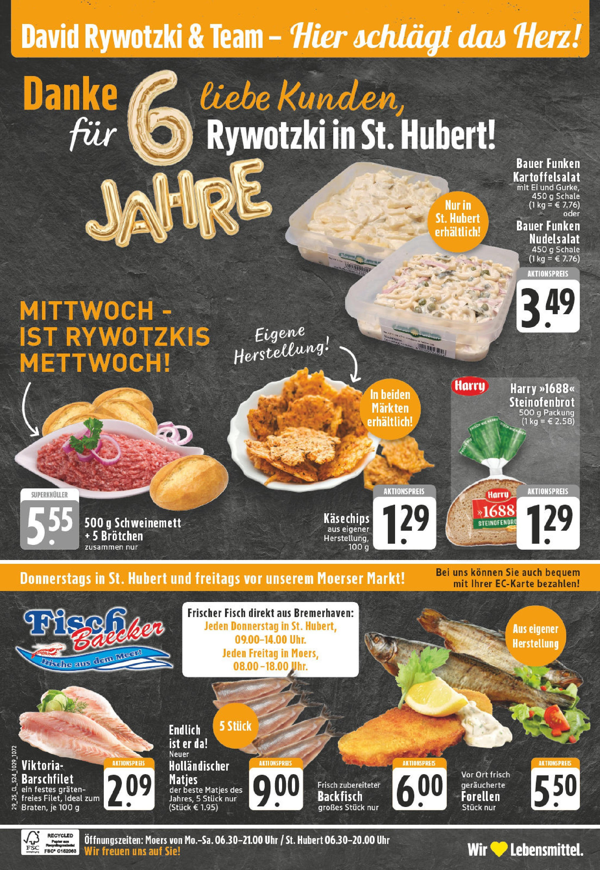 Edeka prospekt Moers	 (ab 14.07.2025) » Angebote Online | Seite: 24 | Produkte: Fisch, Pasta, Chips, Uhr