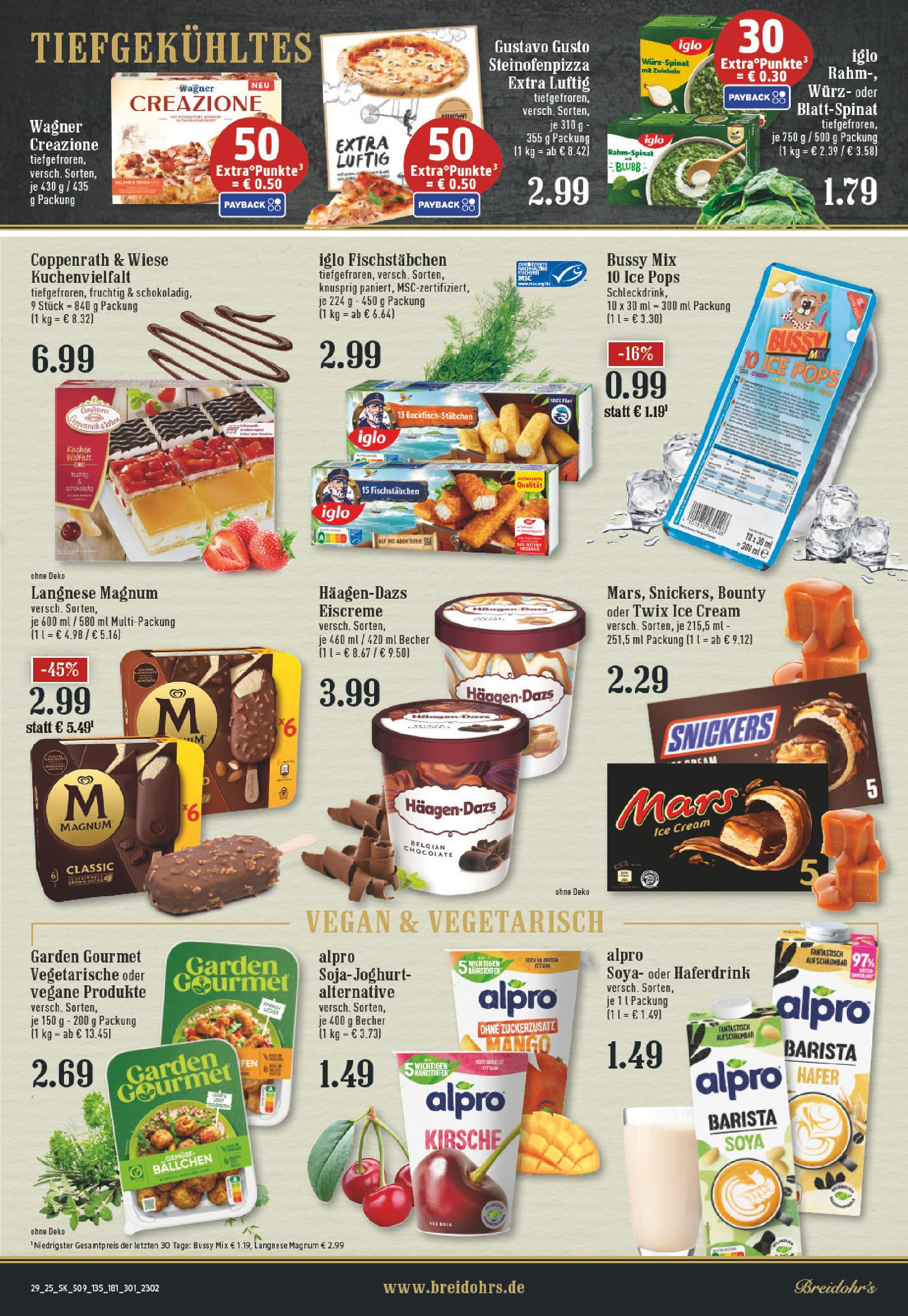 Edeka prospekt Rösrath	 (ab 14.07.2025) » Angebote Online | Seite: 9 | Produkte: Gustavo gusto, Langnese, Alpro, Mango