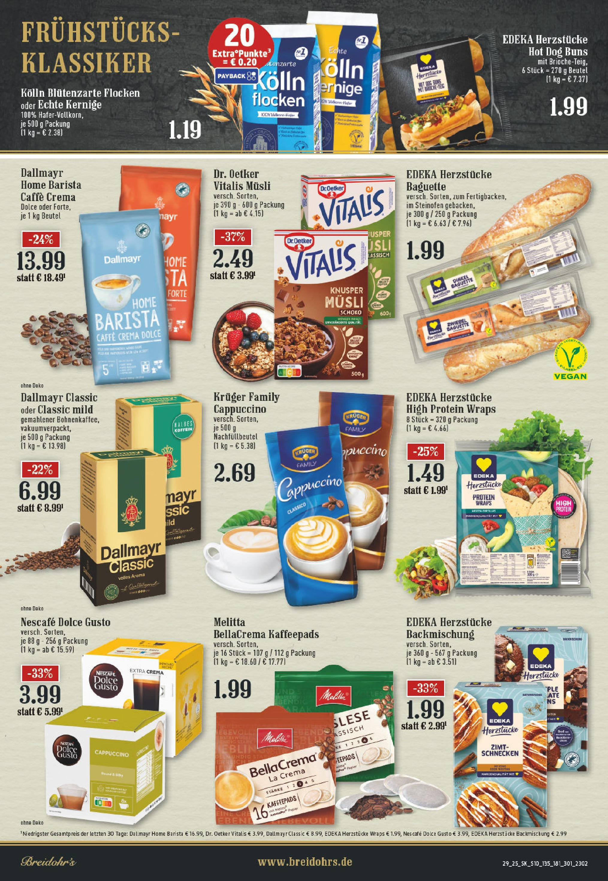Edeka prospekt Rösrath	 (ab 14.07.2025) » Angebote Online | Seite: 10 | Produkte: Melitta, Nescafe, Dallmayr, Dolce gusto