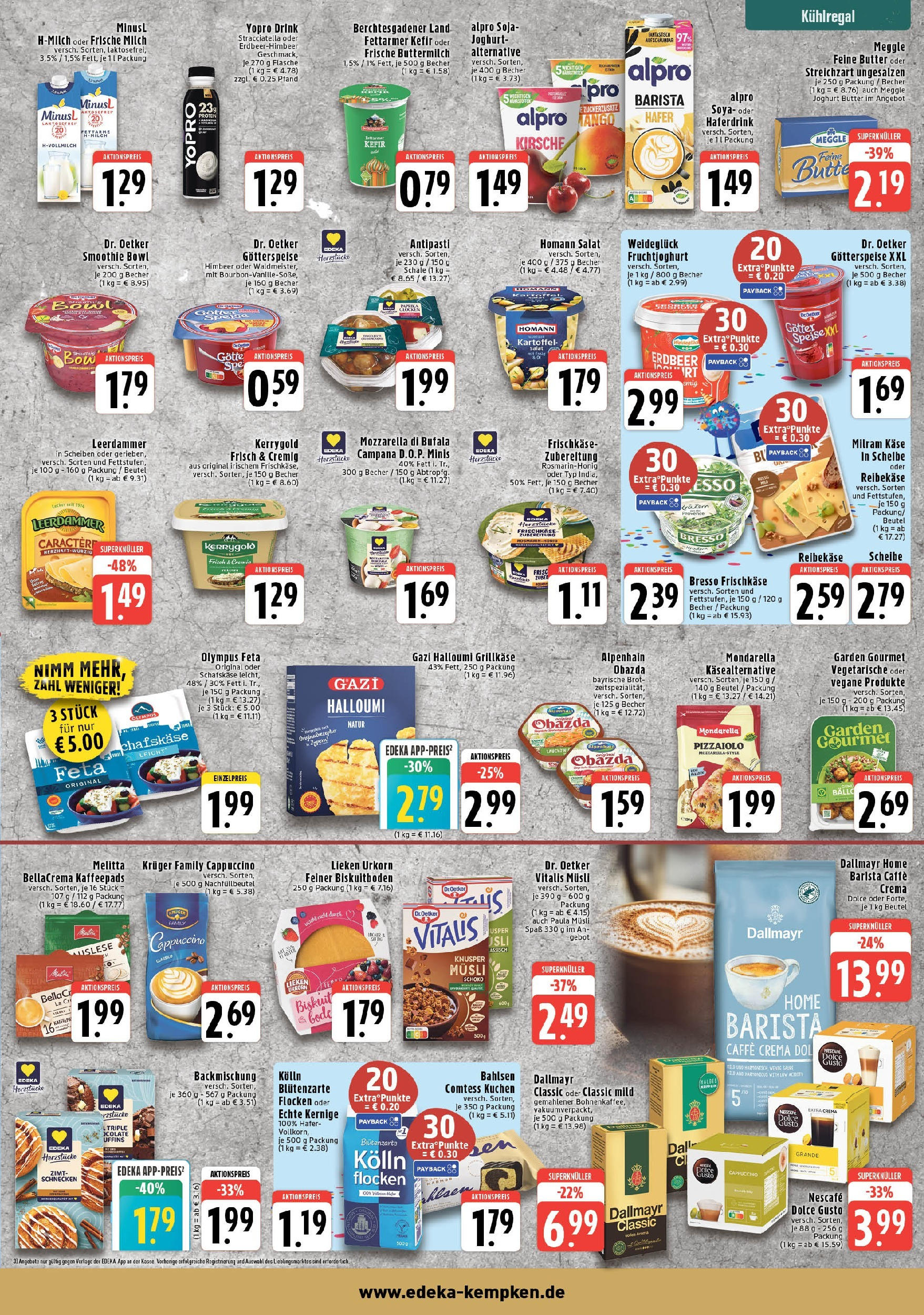 Edeka prospekt Krefeld	 (ab 13.07.2025) » Angebote Online | Seite: 5 | Produkte: Melitta, Käse, Mozzarella, Dolce gusto