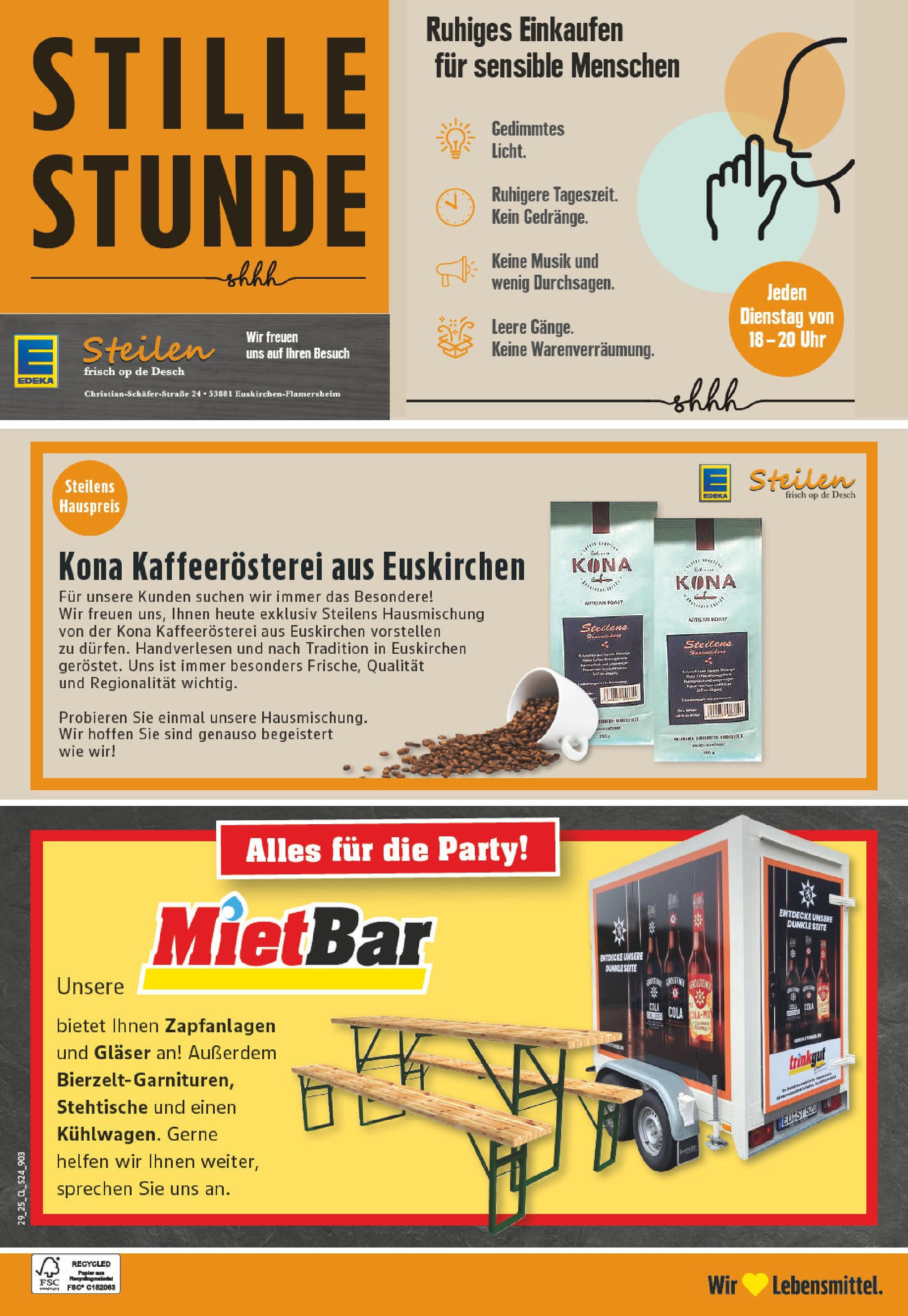 Edeka prospekt Euskirchen	 (ab 13.07.2025) » Angebote Online | Seite: 24 | Produkte: Cola, Uhr