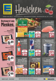 Edeka prospekt Iserlohn	 gültig ab dem 13.07.2025