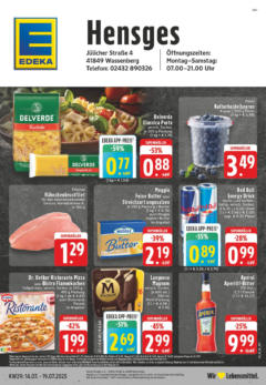 Edeka prospekt Wassenberg	 gültig ab dem 14.07.2025