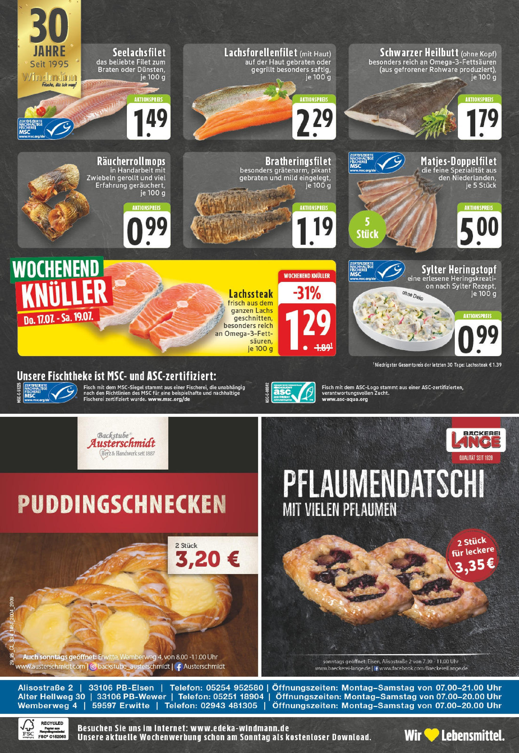 Edeka prospekt Erwitte	 (ab 13.07.2025) » Angebote Online | Seite: 24 | Produkte: Pflaumen, Lachs, Zwiebeln, Telefon