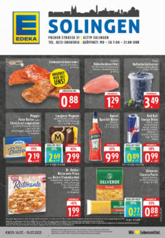 Edeka prospekt Solingen	 gültig ab dem 14.07.2025