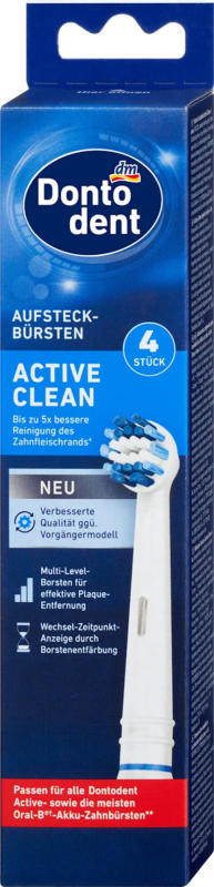 Dontodent Aufsteckbürste Active Clean