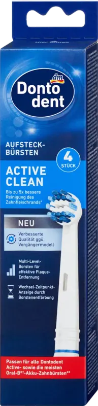 Dontodent Aufsteckbürste Active Clean