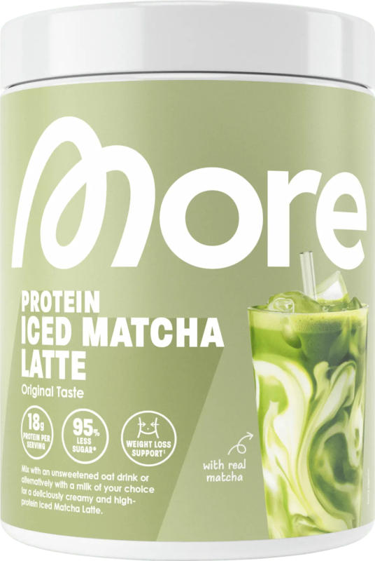 More Nutrition Proteinpulver, Iced Matcha Latte Geschmack