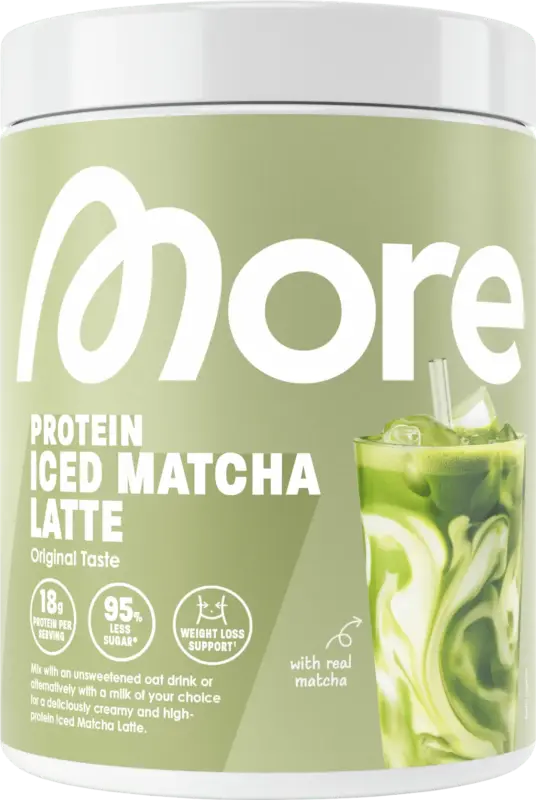 More Nutrition Proteinpulver, Iced Matcha Latte Geschmack